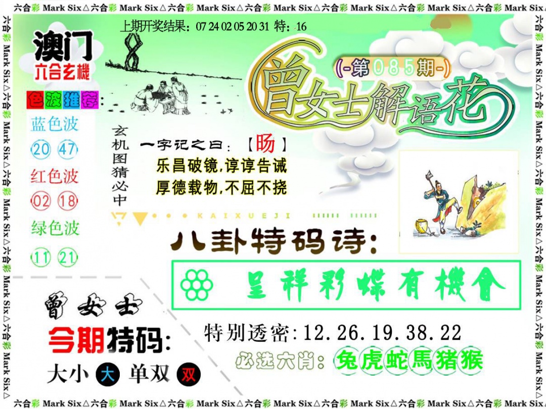 085期曾女士解语花[图]